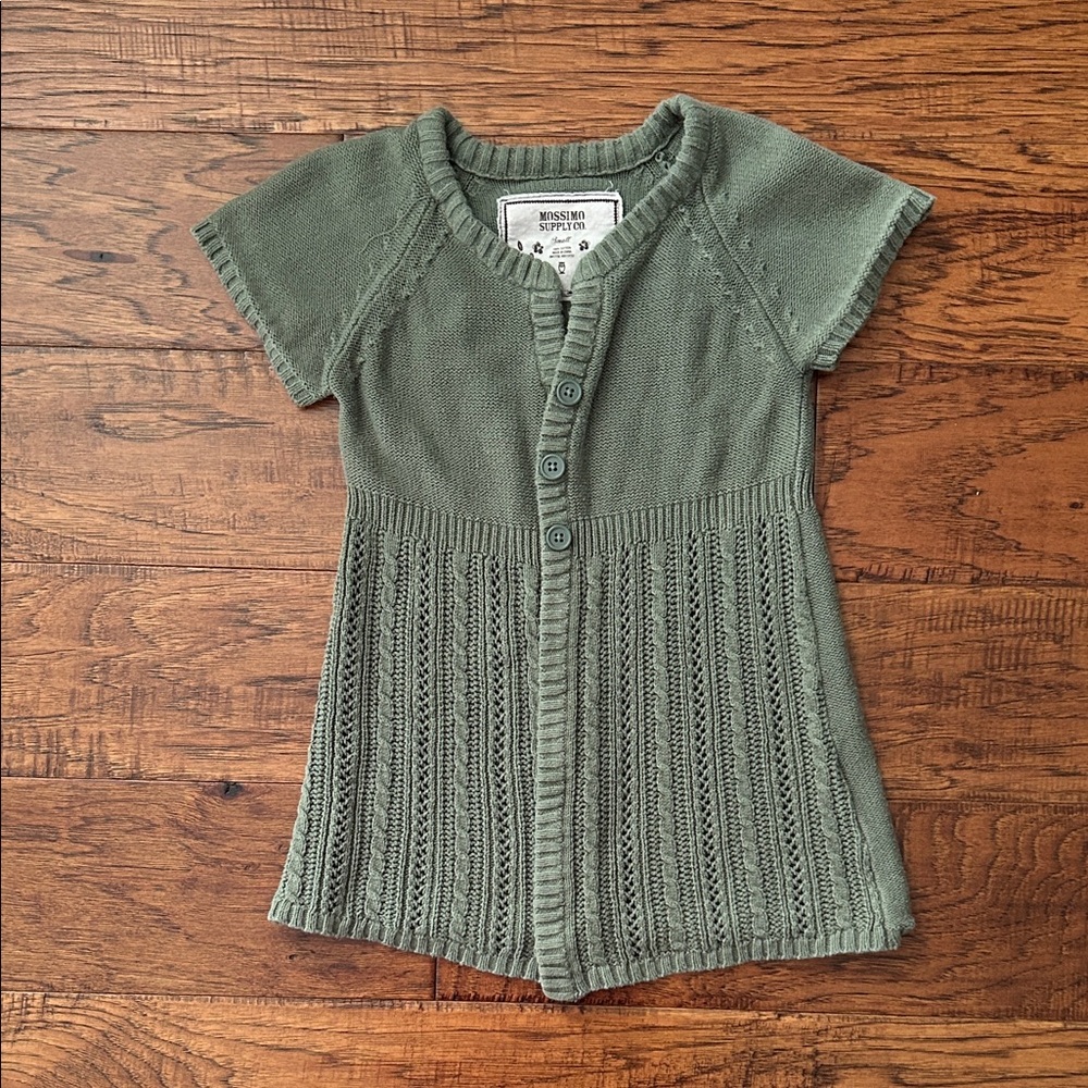 Mossimo Supply Co. Olive Knit Top
